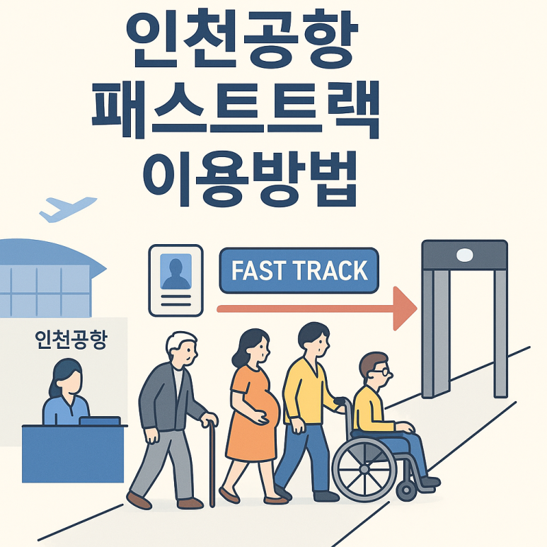 공항 패스트트랙 이용방법