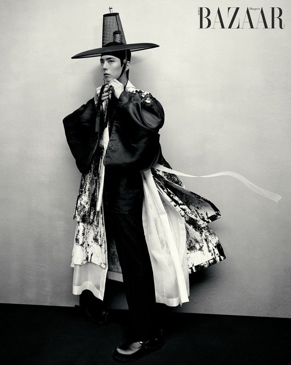 한복옷깃 이미지