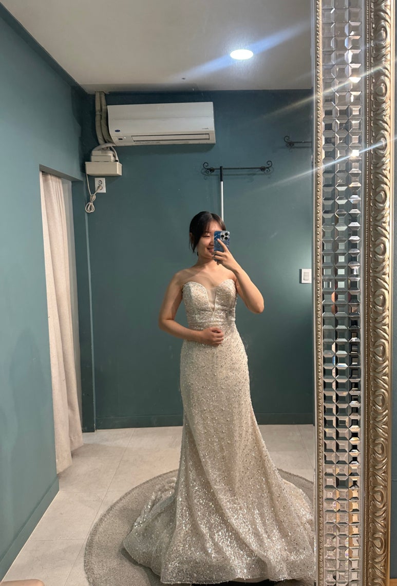 거울 셀카 전신