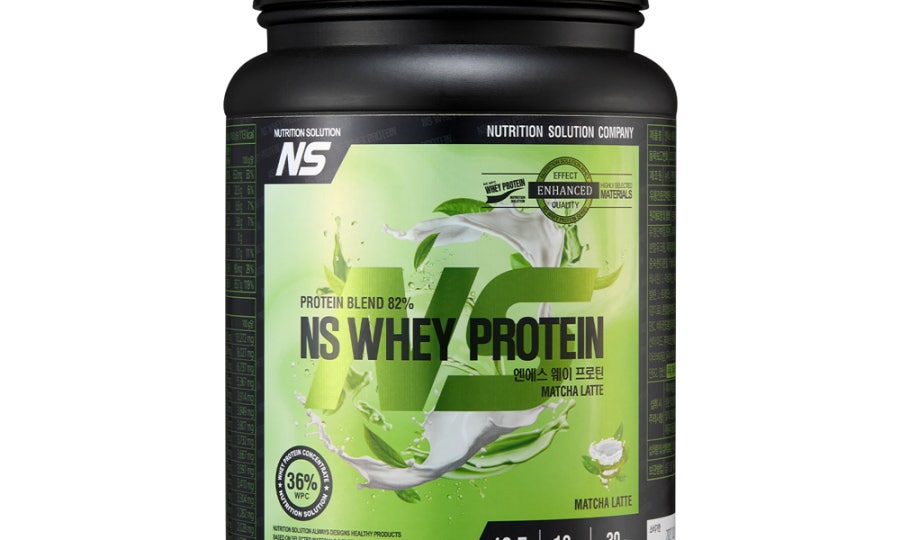NS 웨이 프로틴 말차맛 1kg 동물성 식물성 복합 단백질 보충제