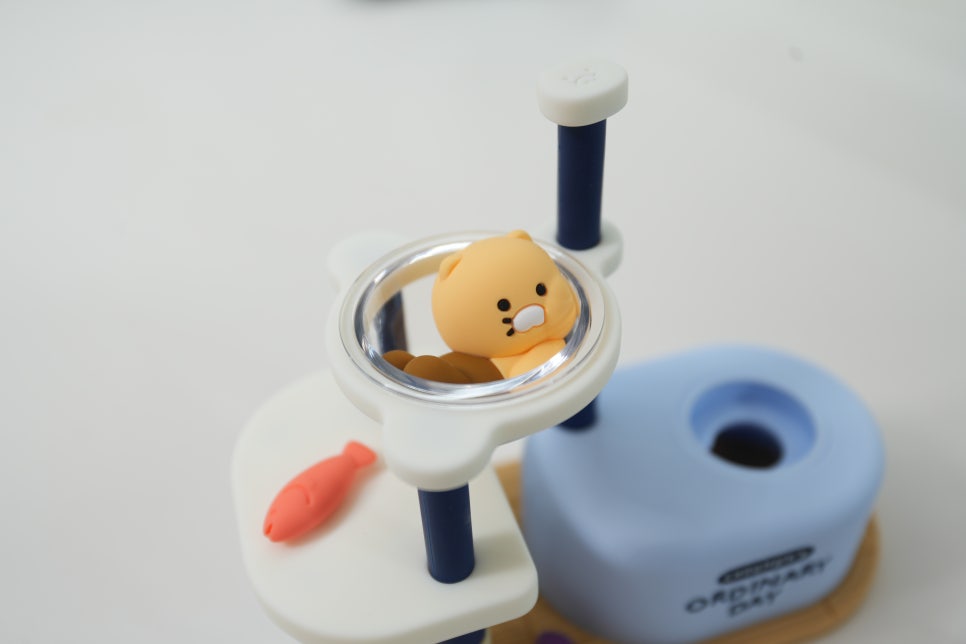 애플워치 울트라2 데스크테리어, 카카오프렌즈 춘식이캣타워 애플워치충전 거치대 리뷰 이미지 7