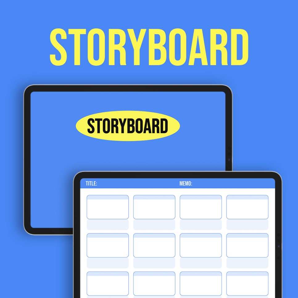 GoodNotes Storyboard Mockup