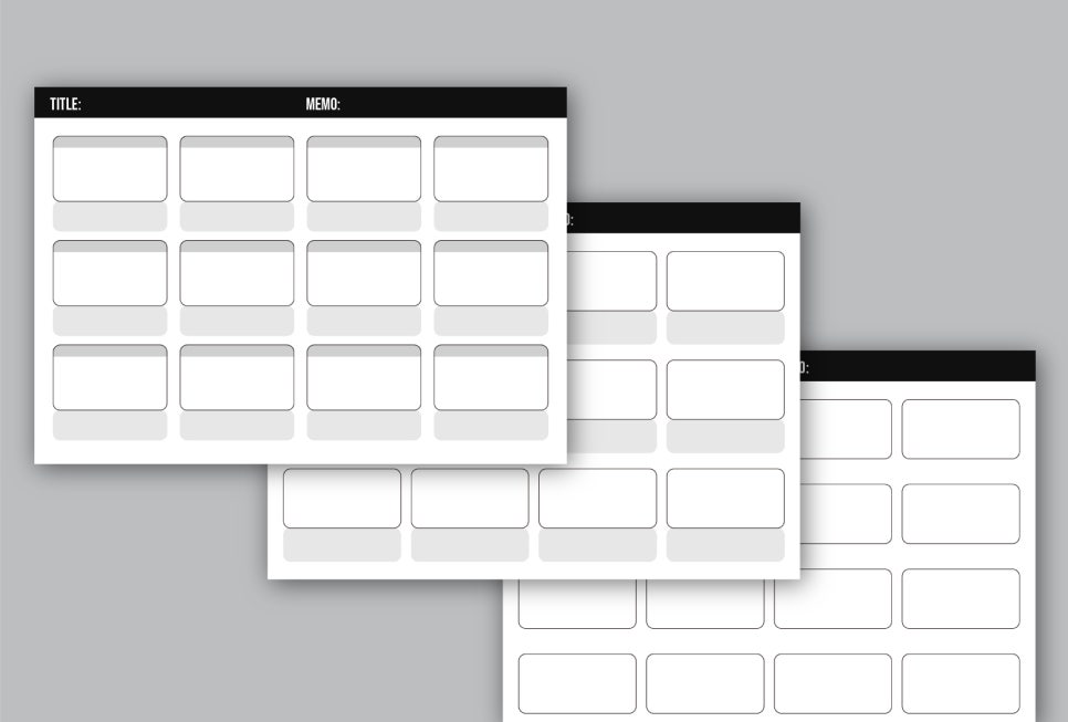 GoodNotes Storyboard Template Detail 02