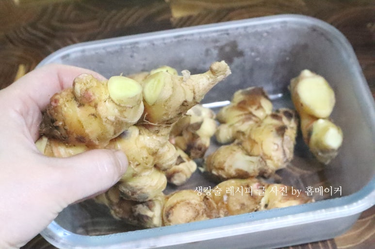 강황과 생강 요리 레시..