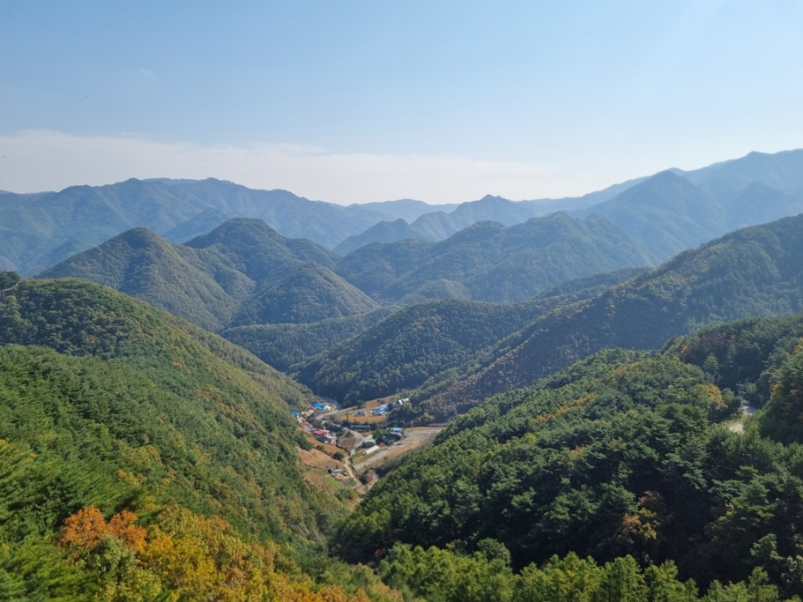 소백산자연휴양림 전망대 이미지