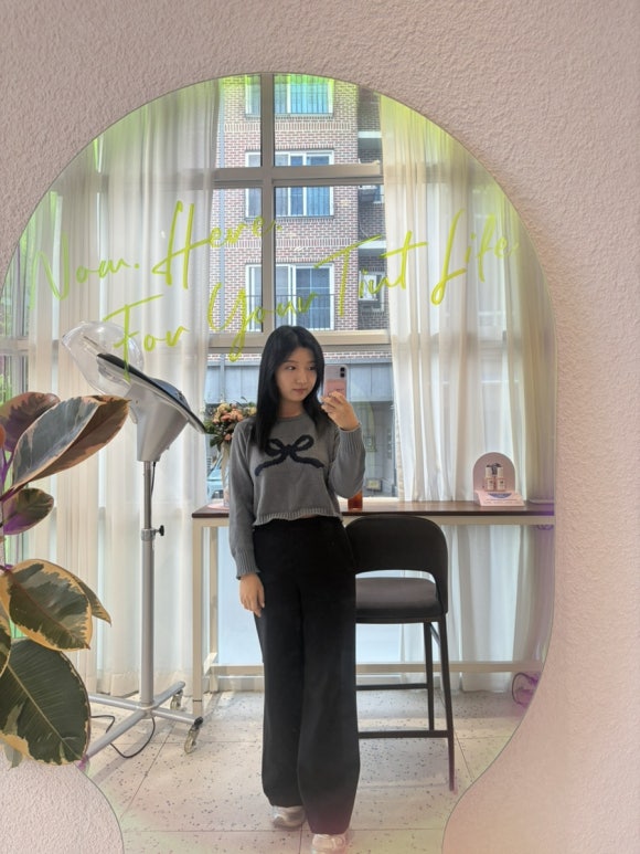 수원 광교미용실추천 손상없는 맞춤염색 틴트라이프 수원광교본점