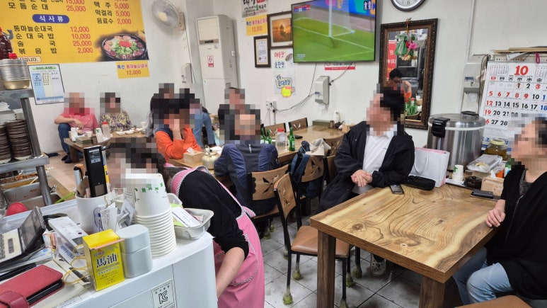 장터마늘순대 이미지