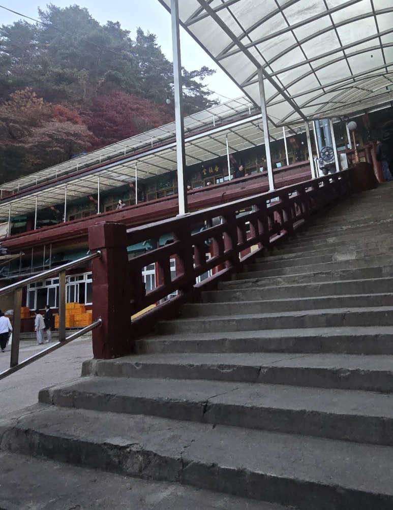 구인사 주차장 이미지