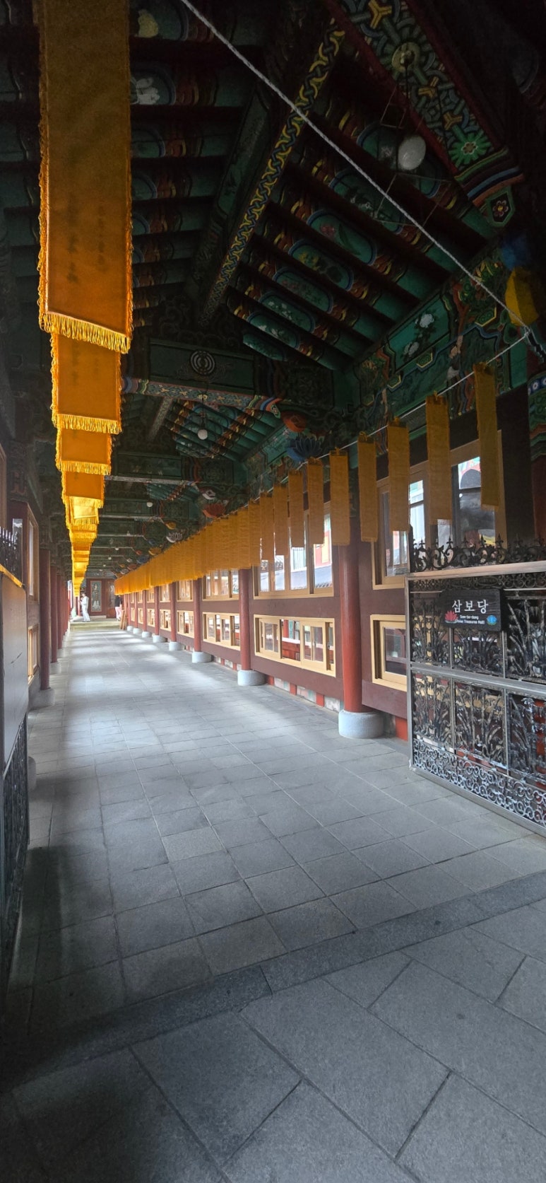 구인사 주차장 이미지