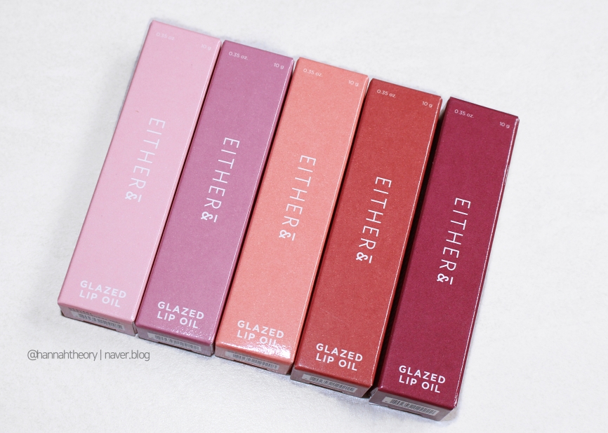 Ether & Glazed Lip Oil 01 Lucent 10g