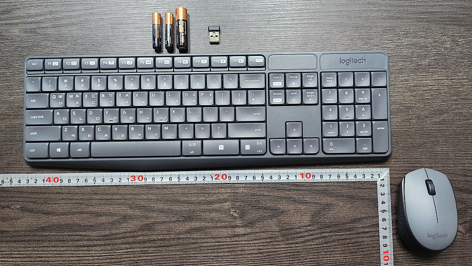 로지텍 MK-235 ( K235 + M170 ) 무선 키보드 및 마우스 리뷰 : 네이버 블로그