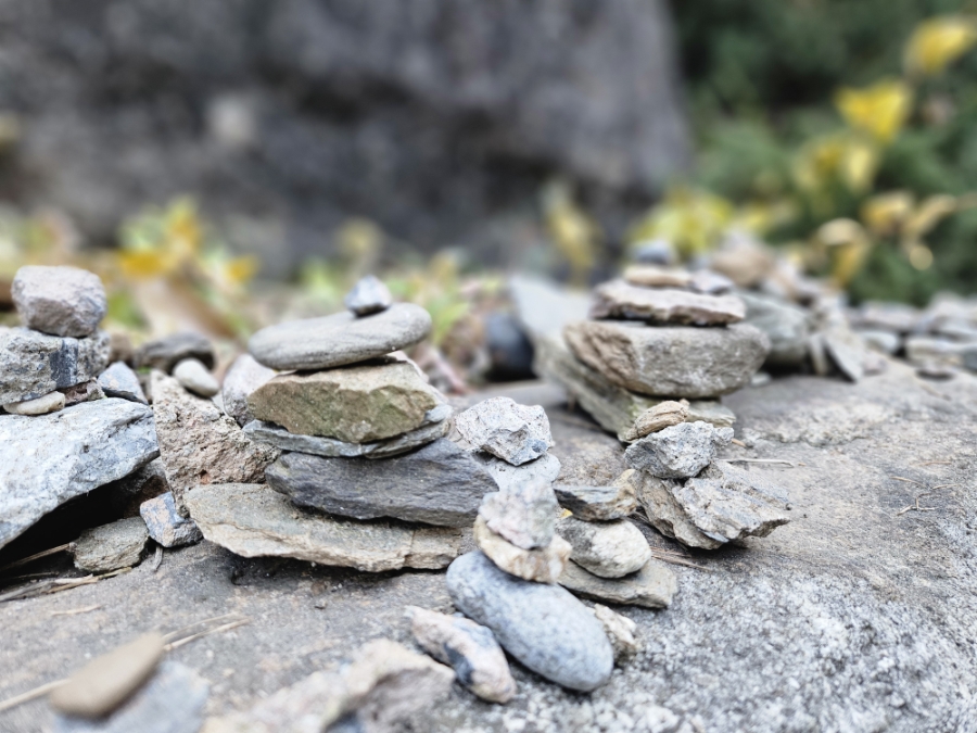 구인사 주차장 이미지