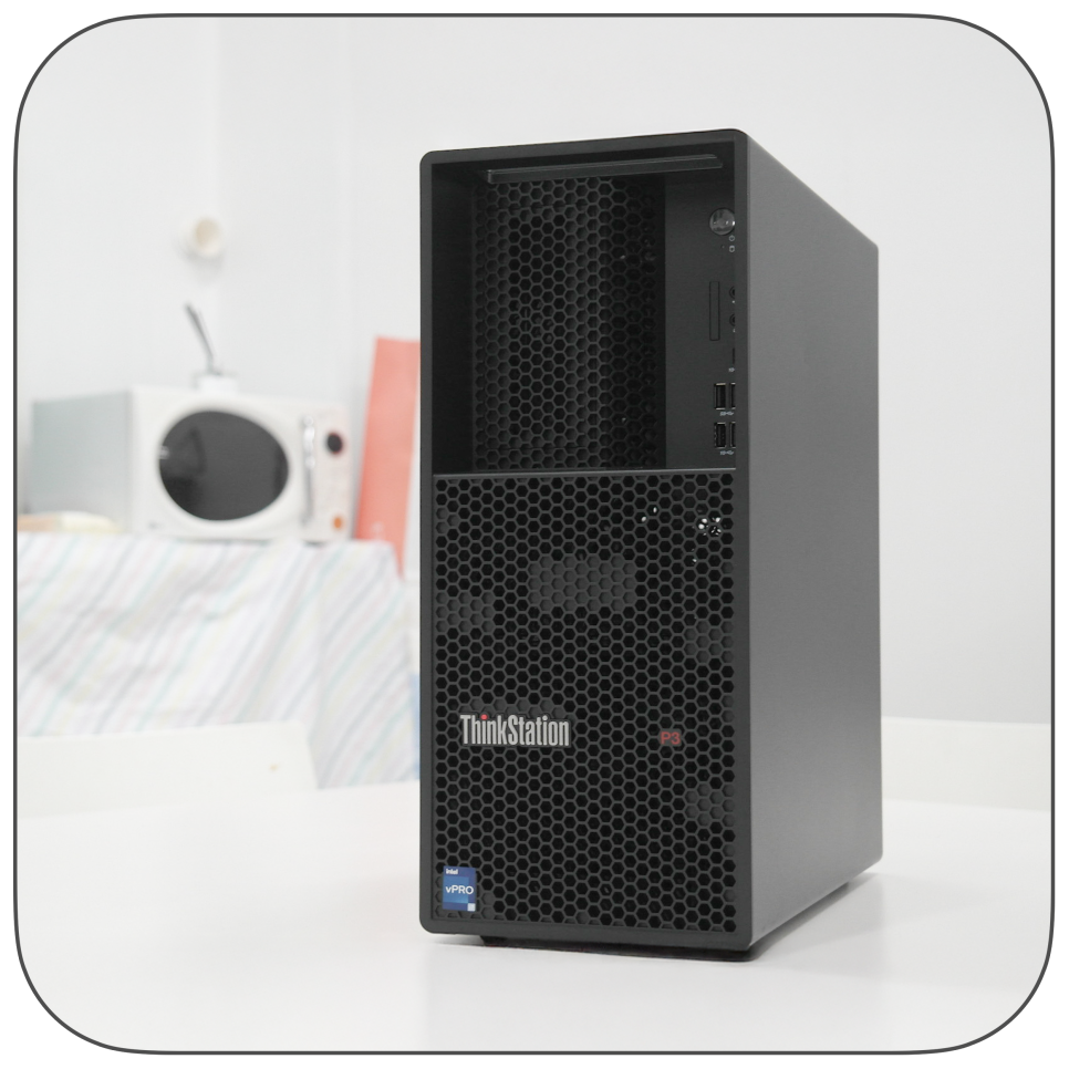 성능의 끝판왕 lenovo thinkstation p3 tower(레노버 싱크스테이션 p3 타워)  "디테크몰 워크스테이션 존에서 만나다.