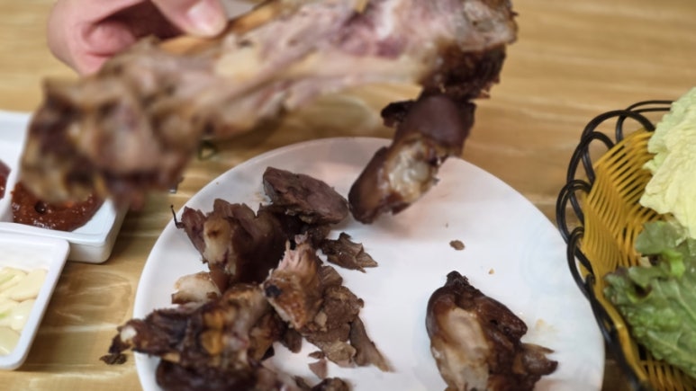 시골왕족보쌈 이미지