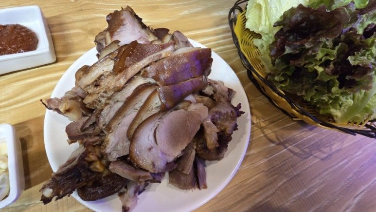 시골왕족보쌈 이미지