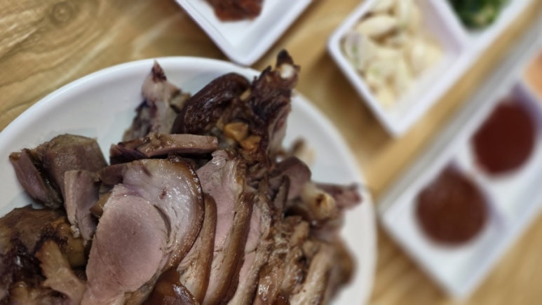 시골왕족보쌈 이미지