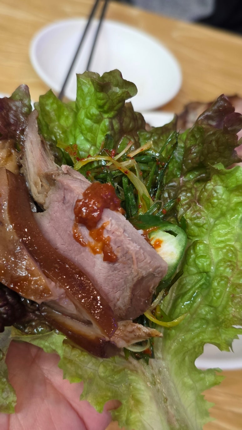 시골왕족보쌈 이미지