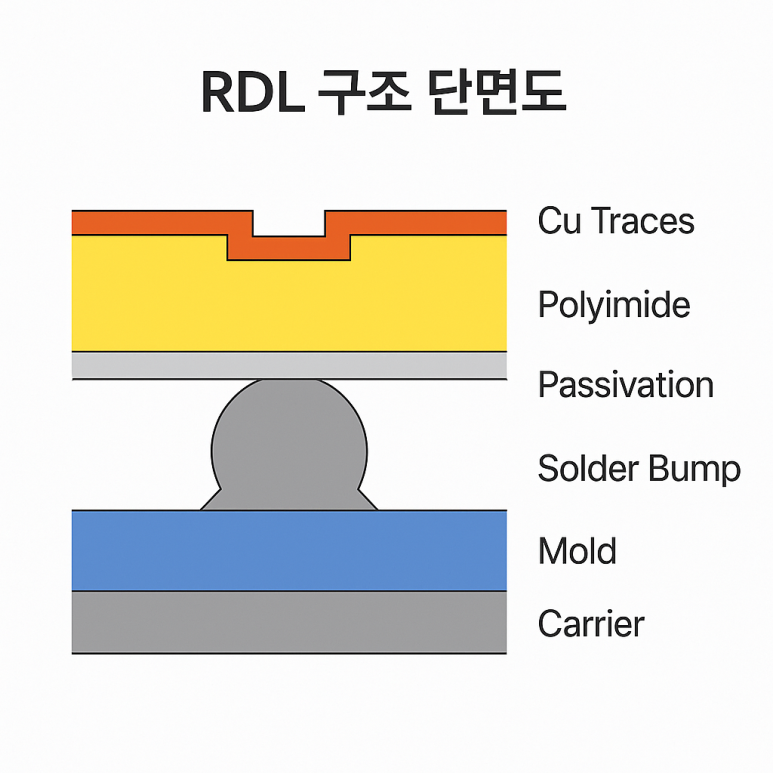 반도체 패키징에서 RDL(Re-Distribution Layer) 설계 : 네이버 블로그