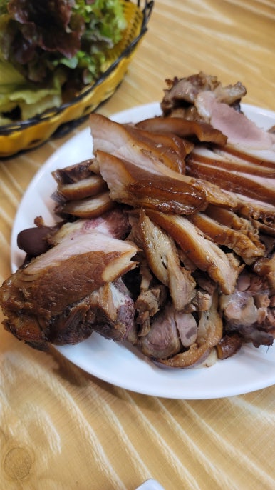 시골왕족보쌈 이미지