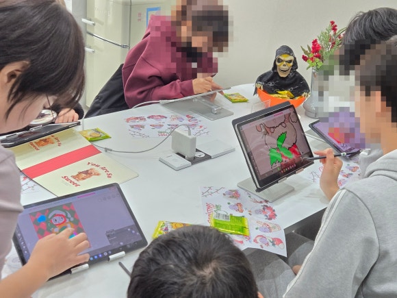 아리아일러스트스튜디오 후기 사진