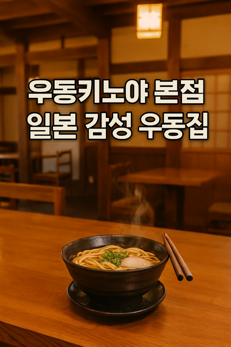우동키노야 본점 방문기|일본 감성을 그대로 담은 우동집 : 네이버 블로그