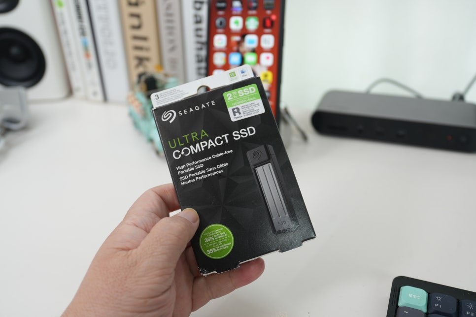 맥미니 아이패드프로 외장 하드 - 씨게이트 Ultra Compact SSD 2TB로 "소니A7C2 카메라 워크플로우" 이미지 4