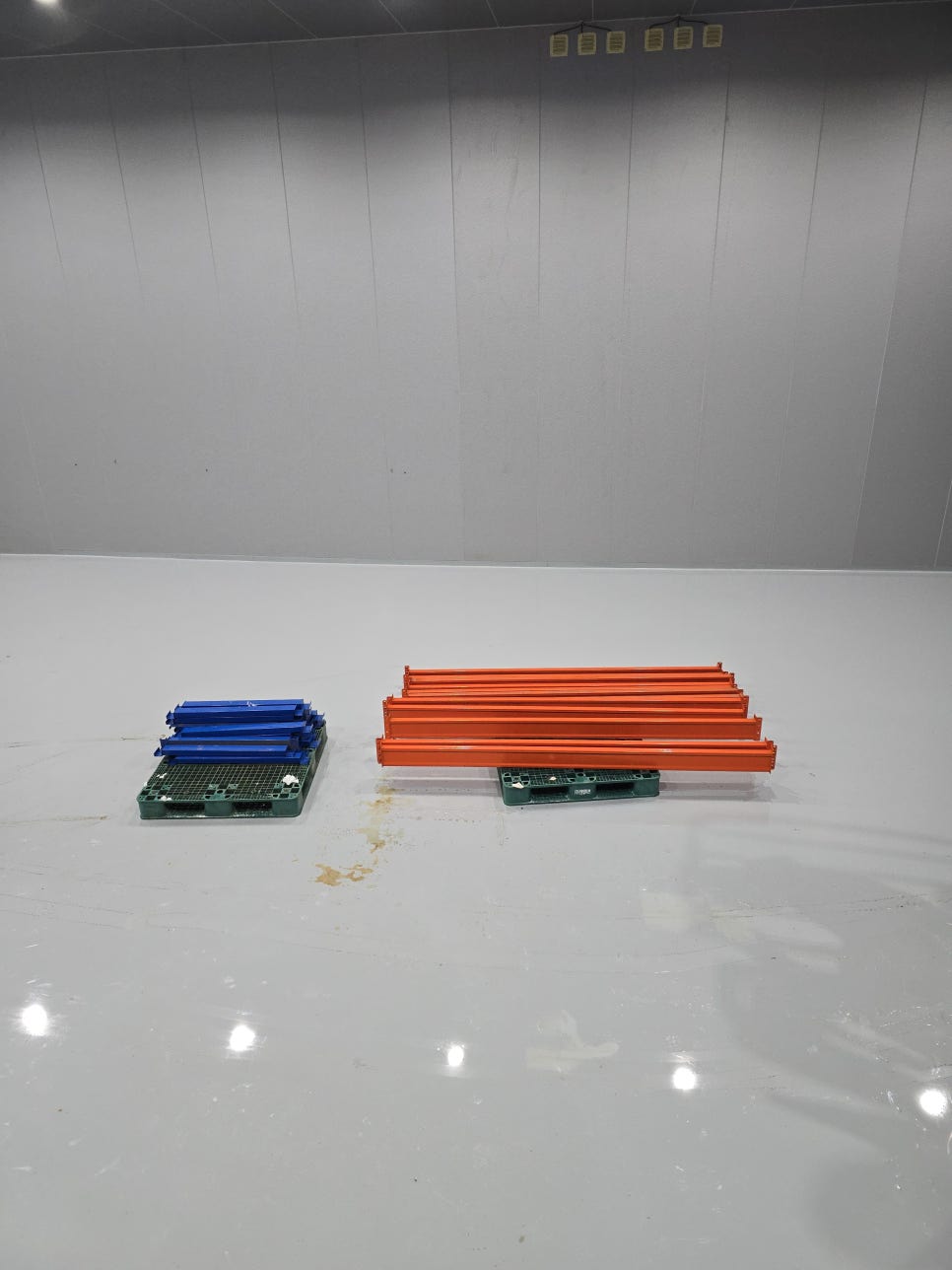 공장 창고 파렛트랙(지게차 선반) 설치 — 현장 사진 3
