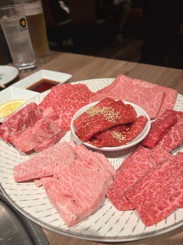 251217 후쿠오카 야키니쿠 추천 내돈내산 3번째 방문한 니쿠이치 야쿠인점 후기 예약방법 : 네이버 블로그