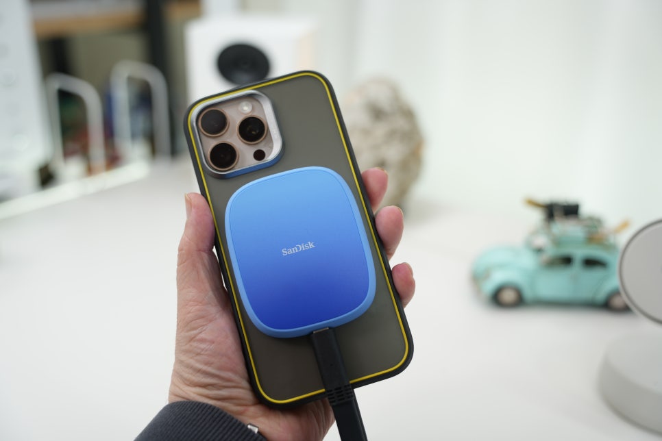 홀리데이선물 추천, 외장 SSD 샌디스크 Creator Phone SSD 및 스토리지 솔루션 이미지 4