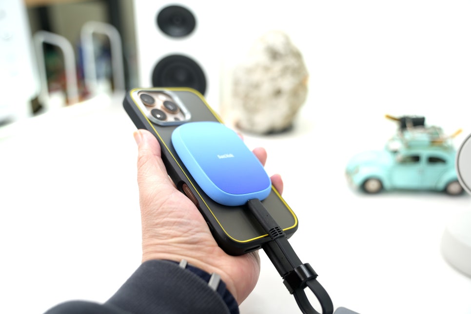 홀리데이선물 추천, 외장 SSD 샌디스크 Creator Phone SSD 및 스토리지 솔루션 이미지 18