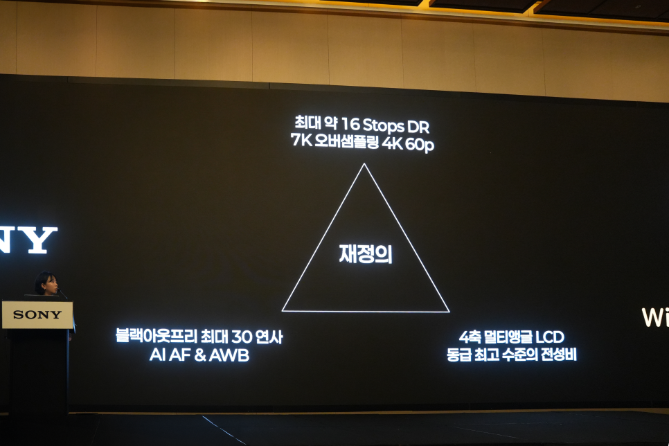 소니 A7M5 풀프레임 미러리스 카메라 출시 "2025 Sony Winter Alpha Land 참관기" 이미지 13