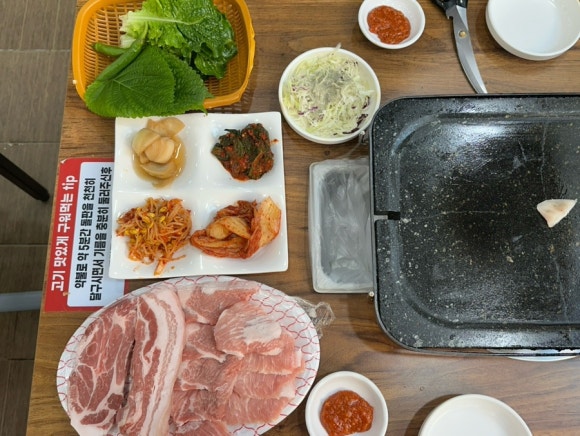 내 돈 내산 여수 여서동 형제 정육 식당