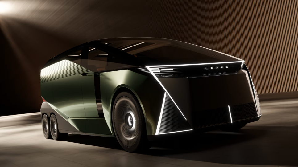 렉서스 LS(Luxury Space) 콘셉트카 "2025 TO DISCOVER IS LEXUS" 럭셔리 MPV의 미래 이미지 3