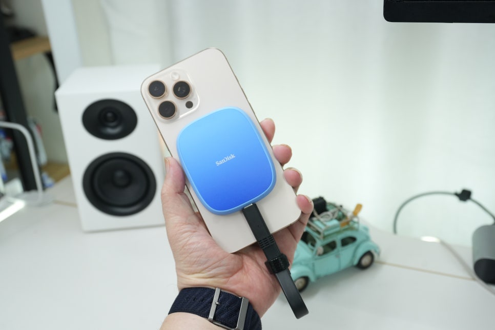 홀리데이선물 추천, 외장 SSD 샌디스크 Creator Phone SSD 및 스토리지 솔루션 이미지 11