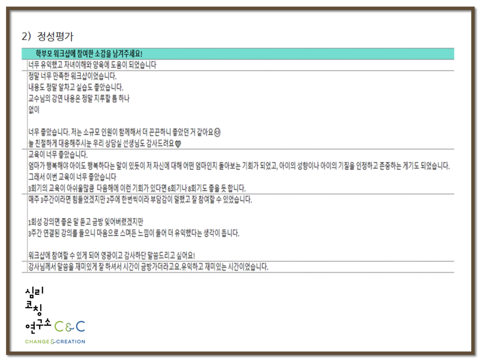 서울인헌초 학부모 심리 교육 후기: 3주 과정 소통 기술 배우기 — 사진 3