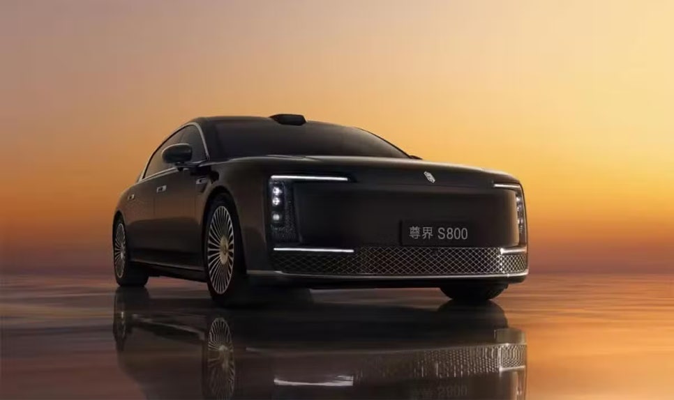 벤츠 S클래스 전기차의 적수일까 화웨이의 중국 프리미엄 전기차 마에스트로 S800 이미지 6