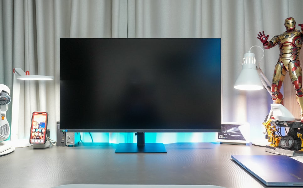 37인치 4K 대화면 LS37D700 삼성 뷰티니디 모니터와 삼성 노트북 듀얼 모니터 작업 환경,  플스 5사용에도 적합 이미지 11