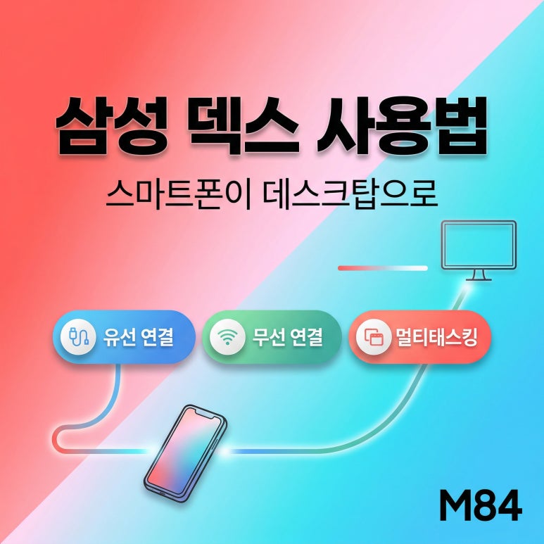 삼성 덱스 사용법 완벽 가이드 — 스마트폰을 데스크탑처럼 쓰는 방법 : 네이버 블로그