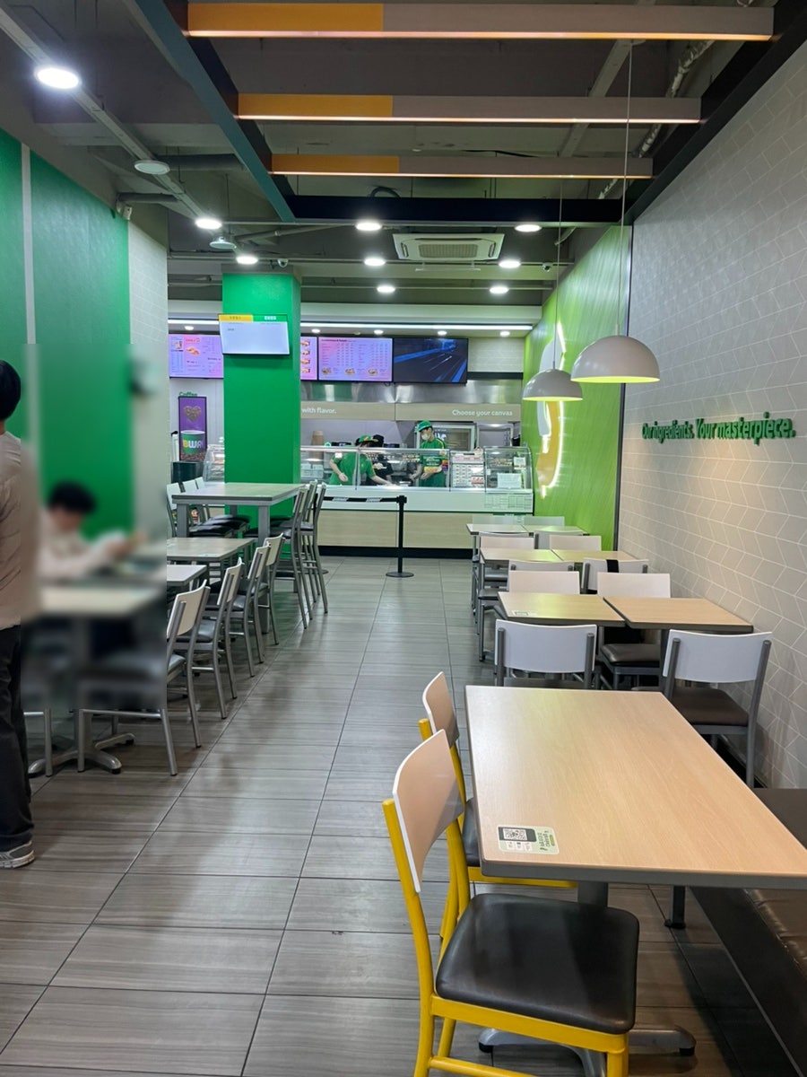 써브웨이 선정릉역점 사진 8