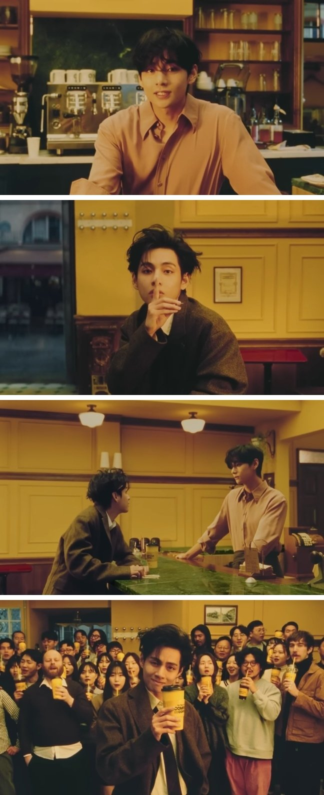 뷔 교복 입고 댄스 챌린지, 이후 분위기가 완전히 달라졌다 이미지 5