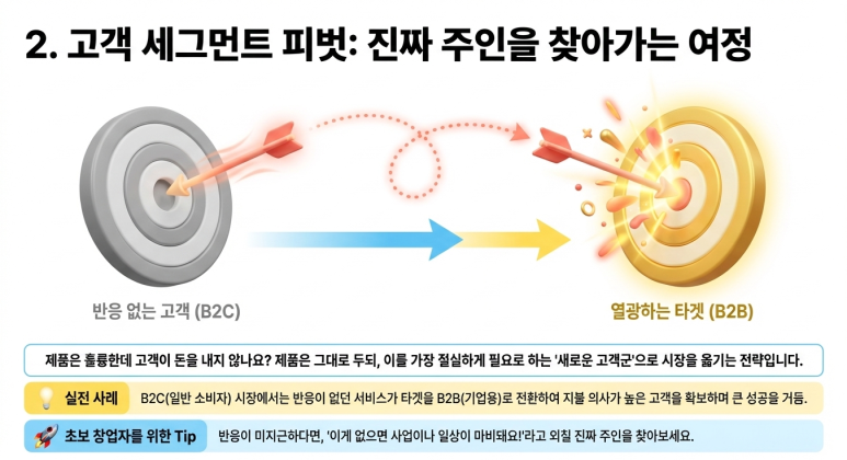 고객 세그먼트 피벗
