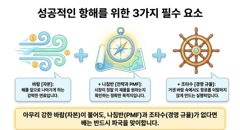성공적 항해를 위한 필수 요소
