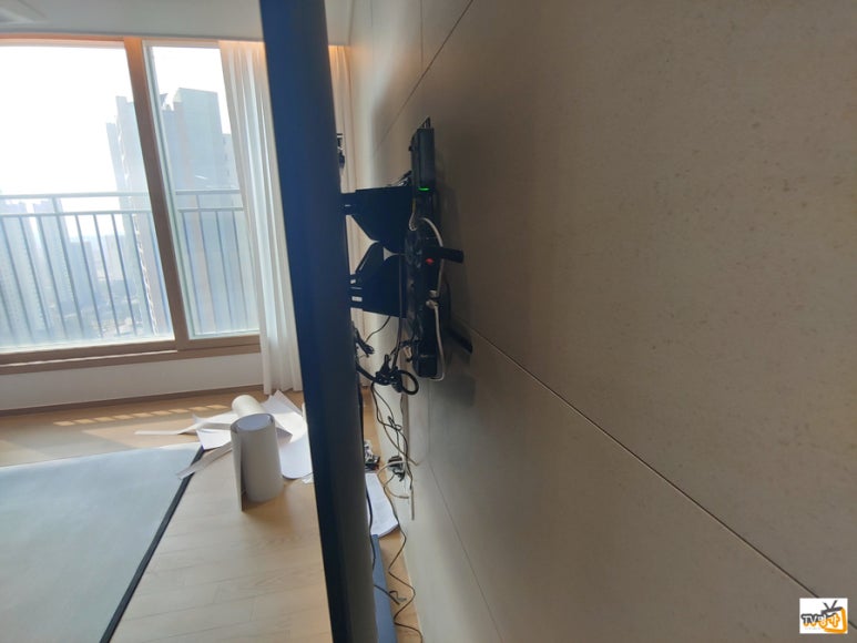 데시앙네스트 삼성 85인치 시공사진 3