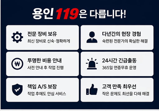 용인119는 다릅니다