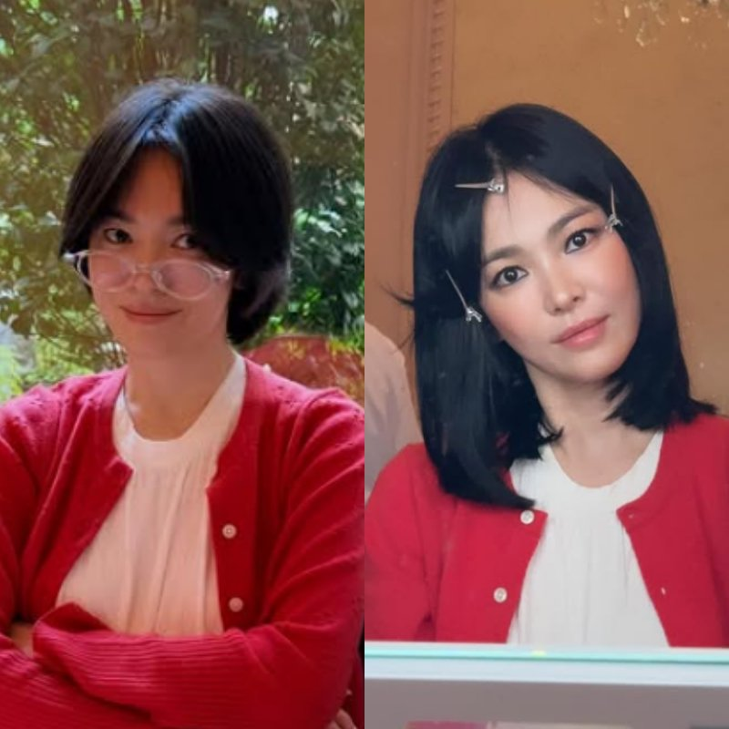 송혜교 단발 변신 민낯 반전 예전과 완전히 달라졌다 이미지 4