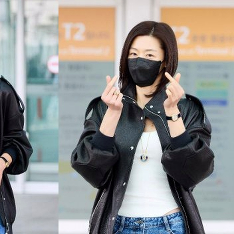 전지현 중단발 헤어스타일 지금 보니 느낌이 완전히 다르다~! 이미지 5