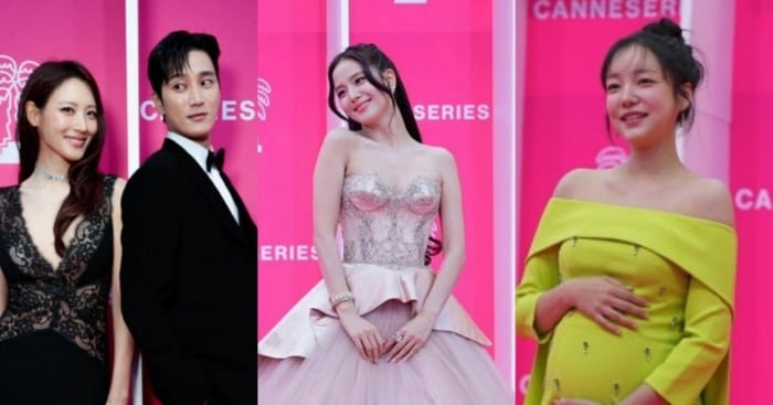 안보현 수현 칸 핑크카펫 역대급 비주얼 예전과 완전히 달라졌다 이미지 4