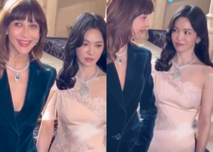 송혜교 소피 마르소 미모 대결 다시 화제가 되는 흐름이다 이미지 4