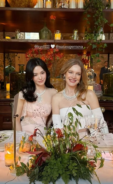 송혜교 소피 마르소 미모 대결 다시 화제가 되는 흐름이다 이미지 6