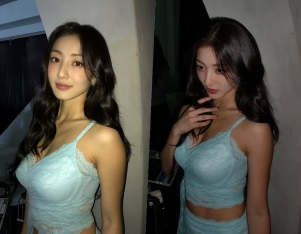 트와이스 지효 언더웨어 화보 예전과 완전히 달라졌다 이미지 5